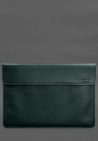 Зелений чохол-конверт для MacBook 15 BlankNote BN-GC-11-1-malachite фото