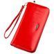 Шкіряний гаманець-клатч червоного кольору KIVI SO-19041 SO-19041 фото 1
