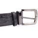 Чоловічий чорний шкіряний ремінь CROCODILE LEATHER SO-18018 SO-18018 фото 8