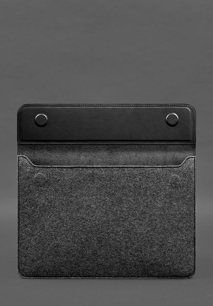 Черный чехол-конверт для MacBook 14 BlankNote BN-GC-14-1-g-kr-felt-d фото