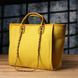 Женская текстильная сумка-шоппер Vintage SO-SALE_15135 желтая SO-sale_15135 фото 6