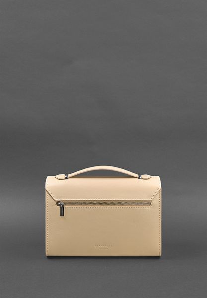 Бежевая женская кожаная сумка кросс-боди BlankNote BN-BAG-35-light-beige BN-BAG-35-light-beige фото