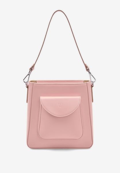 Розовая женская кожаная сумка кросс-боди The Wings TW-Stella-pink TW-Stella-pink фото