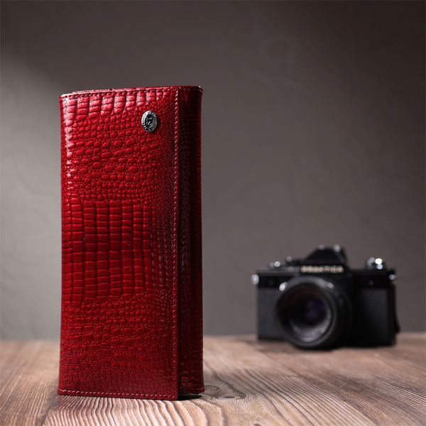 Красный кошелек-клатч из натуральной кожи ST Leather SO-22717 SO-22717 фото