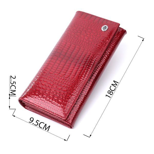 Красный кошелек-клатч из натуральной кожи ST Leather SO-22717 SO-22717 фото