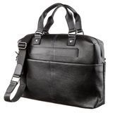 Мужской кожаный портфель SHVIGEL SO-11243 черный SO-11243 фото