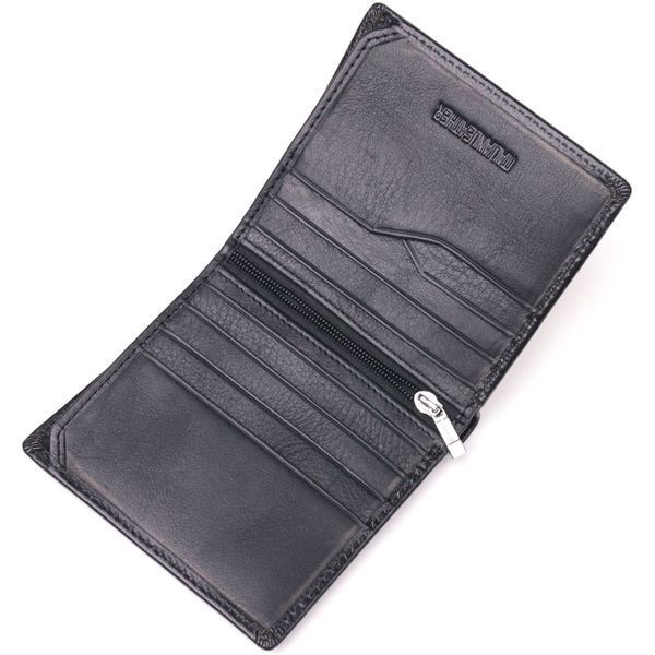 Черное портмоне из натуральной кожи ST Leather SO-19418 SO-19418 фото