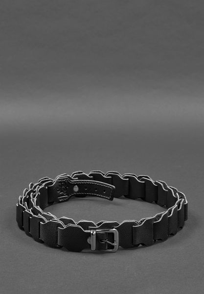 Женский черный бохо-ремень из натуральной кожи BlankNote BN-BELT-1-blackwood BN-BELT-1-blackwood фото