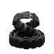 Женский черный бохо-ремень из натуральной кожи BlankNote BN-BELT-1-blackwood BN-BELT-1-blackwood фото 5