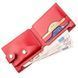 Кожаное портмоне красного цвета SHVIGEL SO-16210 SO-16210 фото 6