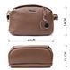 Женская кожаная сумка-кросс-боди Vintage SO-22596 коричневая SO-22596 фото 5