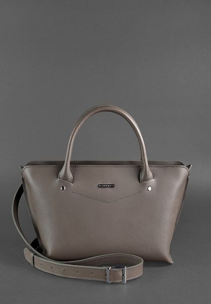 Жіноча темно-бежева шкіряна сумка крос-боді BlankNote BN-BAG-24-beige BN-BAG-24-beige фото