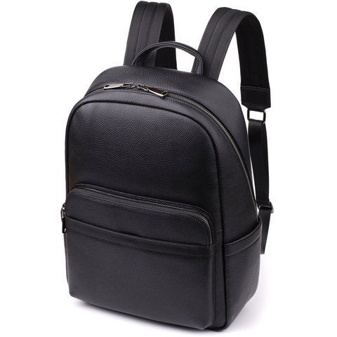 Чорний рюкзак з натуральної шкіри Vintage SO-23045 SO-23045 фото