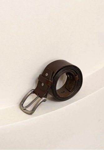 Чоловічий коричневий шкіряний ремінь BlankNote BN-BELT-2-flint BN-BELT-2-flint фото
