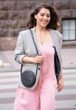 Жіноча темно-синя шкіряна сумка крос-боді BlankNote BN-BAG-11-navy-blue BN-BAG-11-navy-blue фото