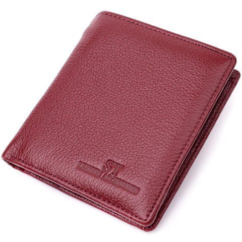 Бордовий портмоне з натуральної шкіри ST Leather SO-19467 SO-19467 фото