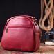 Женская кожаная сумка-кросс-боди Vintage SO-20689 красная SO-20689 фото 12