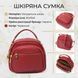 Женская кожаная сумка-кросс-боди Vintage SO-20689 красная SO-20689 фото 3