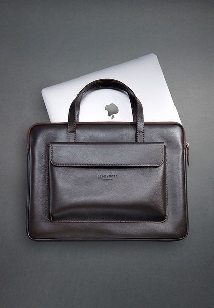 Темно-коричневая сумка-чехол для MacBook Pro 16 BlankNote BN-GC-34-choko фото