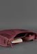 Женская бордовая кожаная сумка хобо BlankNote BN-BAG-12-vin-kr BN-BAG-12-vin-kr фото 4