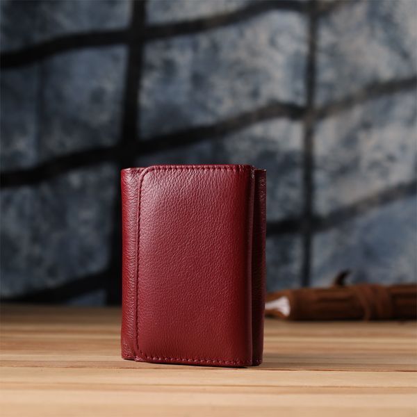 Кожаное портмоне бордовий цвета ST Leather SO-23073 SO-23073 фото