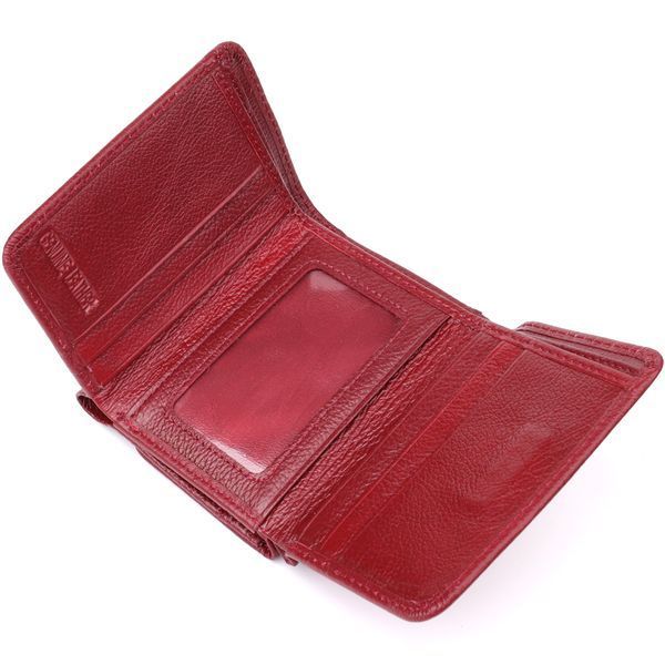 Кожаное портмоне бордовий цвета ST Leather SO-23073 SO-23073 фото