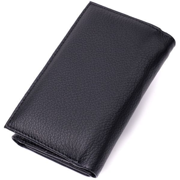 Кошелек-клатч из натуральной кожи черного цвета ST Leather SO-19468 SO-19468 фото