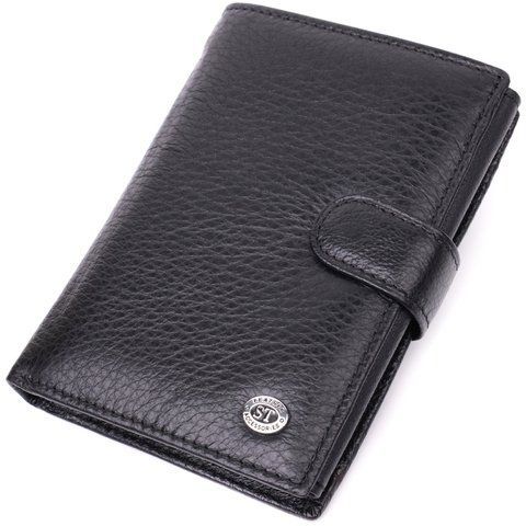Черный кожаный кошелек-клатч ST Leather SO-22478 SO-22478 фото