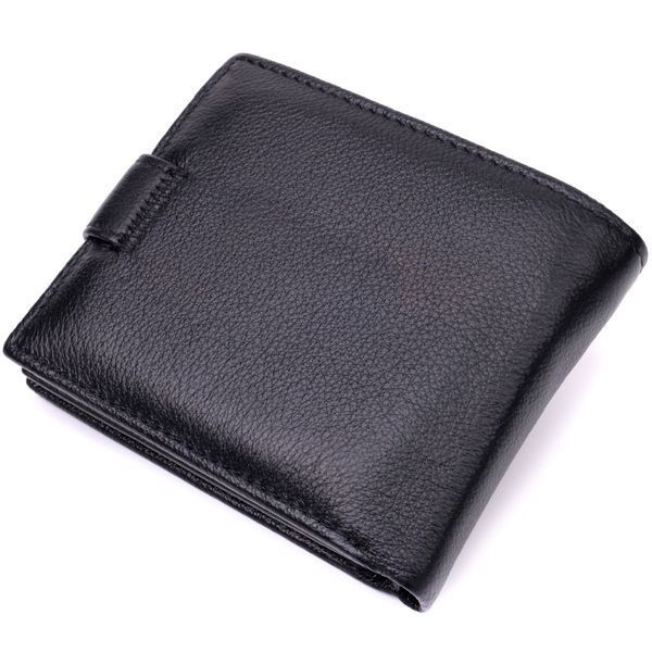 Черное кожаное портмоне ST Leather SO-19473 SO-19473 фото