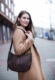 Жіноча темно-коричнева сумка хобо з натуральної шкіри BlankNote BN-BAG-12-o BN-BAG-12-o фото