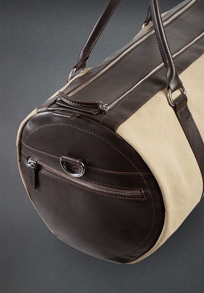 Темно-коричнева шкіряна дорожня сумка BlankNote BN-BAG-63-p-choko BN-BAG-63-p-choko фото