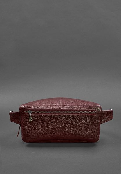 Бордовая женская кожаная поясная сумка BlankNote BN-BAG-15-marsala BN-BAG-15-marsala фото