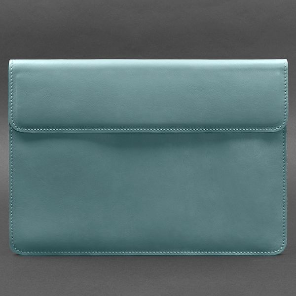 Бирюзовый чехол-конверт для MacBook Pro 16 BlankNote BN-GC-12-1-tiffany фото