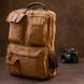 Коричневий тканинний рюкзак Vintage SO-20619 SO-20619 фото 8