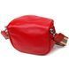 Женская кожаная сумка-кросс-боди Vintage SO-22081 красная SO-22081 фото 13