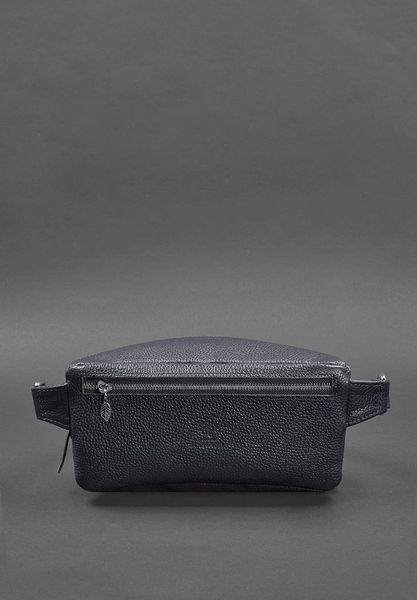 Темно-синяя женская кожаная поясная сумка BlankNote BN-BAG-15-navy BN-BAG-15-navy фото