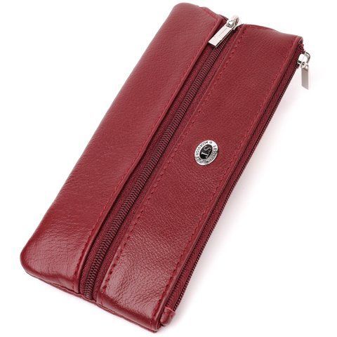 Женская бордовая ключница из натуральной кожи ST Leather SO-22508 SO-22508 фото
