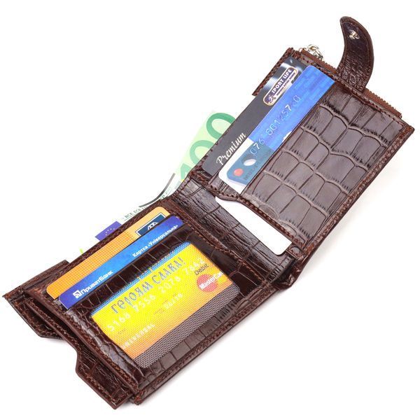Коричневое портмоне из натуральной кожи CANPELLINI SO-21503 SO-21503 фото