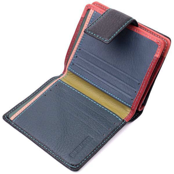 Черное кожаное портмоне ST Leather SO-19436 SO-19436 фото