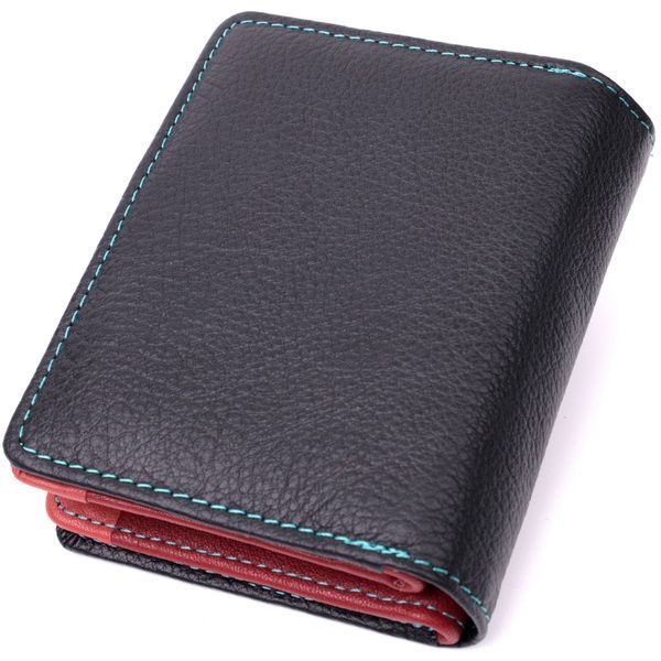 Черное кожаное портмоне ST Leather SO-19436 SO-19436 фото