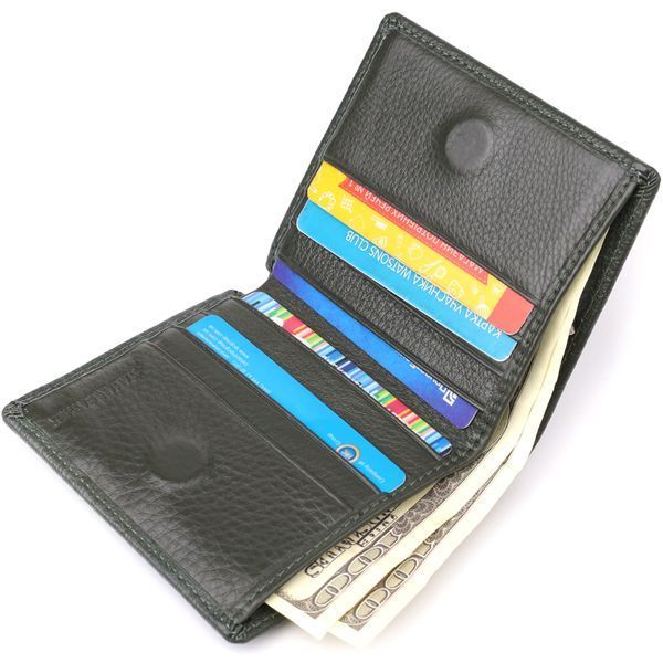 Зеленое портмоне из натуральной кожи ST Leather SO-23093 SO-23093 фото
