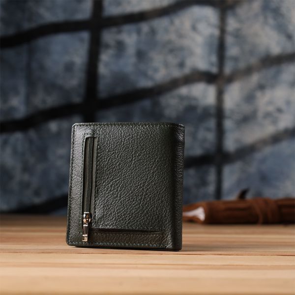 Зеленое портмоне из натуральной кожи ST Leather SO-23093 SO-23093 фото