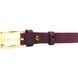 Мужской бордовый кожаный ремень GRANDE PELLE SO-22953 SO-22953 фото 6
