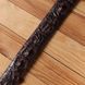 Чоловічий коричневий ремінь з натуральної шкіри CROCODILE LEATHER SO-18178 SO-18178 фото 10