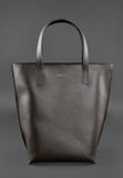 Коричневая кожаная сумка-шопер BlankNote BN-BAG-17-choko BN-BAG-17-choko фото