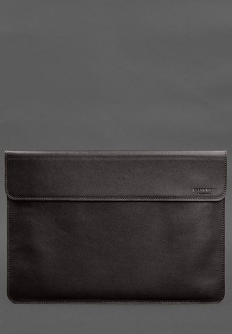 Темно-коричневий шкіряний чохол-конверт для MacBook 15 BN-GC-11-choko фото