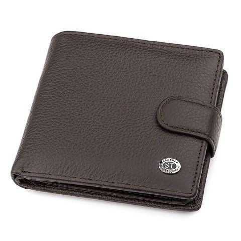 Шкіряне портмоне коричневого кольору ST Leather SO-18347 SO-18347 фото