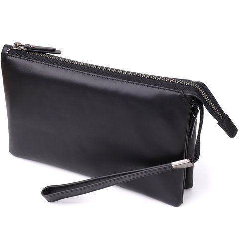 Мужской кожаный клатч Vintage SO-23035 черный SO-23035 фото
