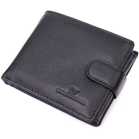 Шкіряне портмоне чорного кольору ST Leather SO-22480 SO-22480 фото