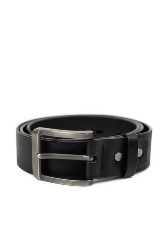 Чоловічий чорний ремінь з натуральної шкіри The Wings TW-Belt-40-black TW-Belt-40-black фото